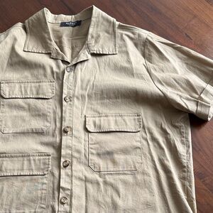 Alcott - boxy short Button-Up Shirt - medium men